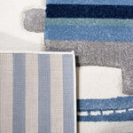 Safavieh Carousel Kids 126 Rug, CRK126 - Ivory / Blue