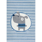 Safavieh Carousel Kids 126 Rug, CRK126 - Ivory / Blue