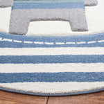 Safavieh Carousel Kids 126 Rug, CRK126 - Ivory / Blue