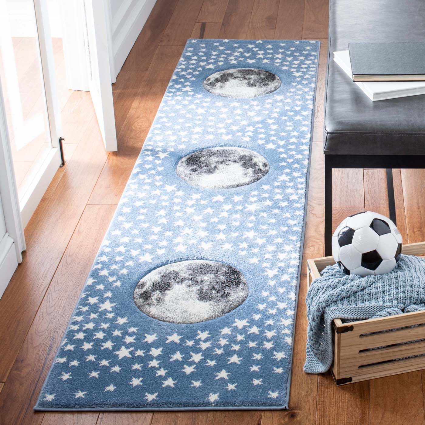 Safavieh Carousel Kids 135 Rug, CRK135 - Light Blue / Grey