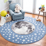 Safavieh Carousel Kids 135 Rug, CRK135 - Light Blue / Grey