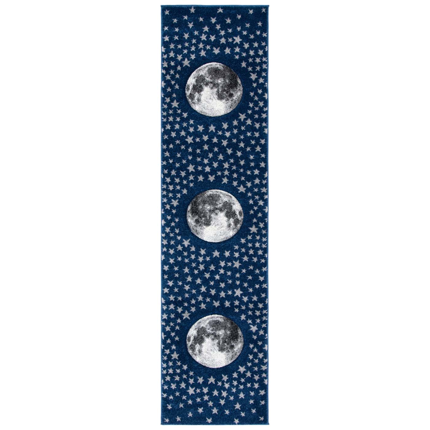 Safavieh Carousel Kids 135 Rug, CRK135 - Navy / Grey