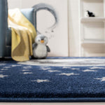Safavieh Carousel Kids 135 Rug, CRK135 - Navy / Grey