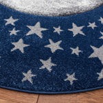 Safavieh Carousel Kids 135 Rug, CRK135 - Navy / Grey
