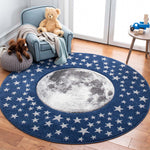 Safavieh Carousel Kids 135 Rug, CRK135 - Navy / Grey