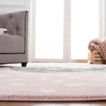 Safavieh Carousel Kids 135 Rug, CRK135 - Pink / Grey