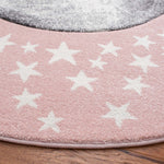 Safavieh Carousel Kids 135 Rug, CRK135 - Pink / Grey