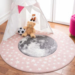 Safavieh Carousel Kids 135 Rug, CRK135 - Pink / Grey