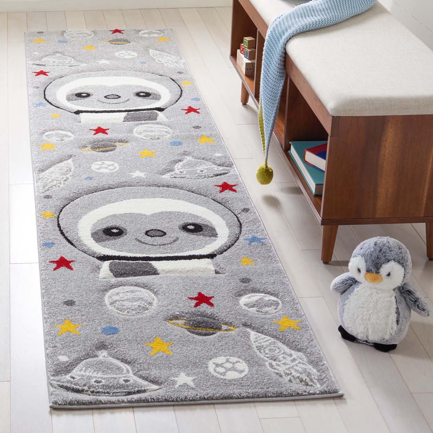 Safavieh Carousel Kids 140 Rug, CRK140 - Grey / Ivory
