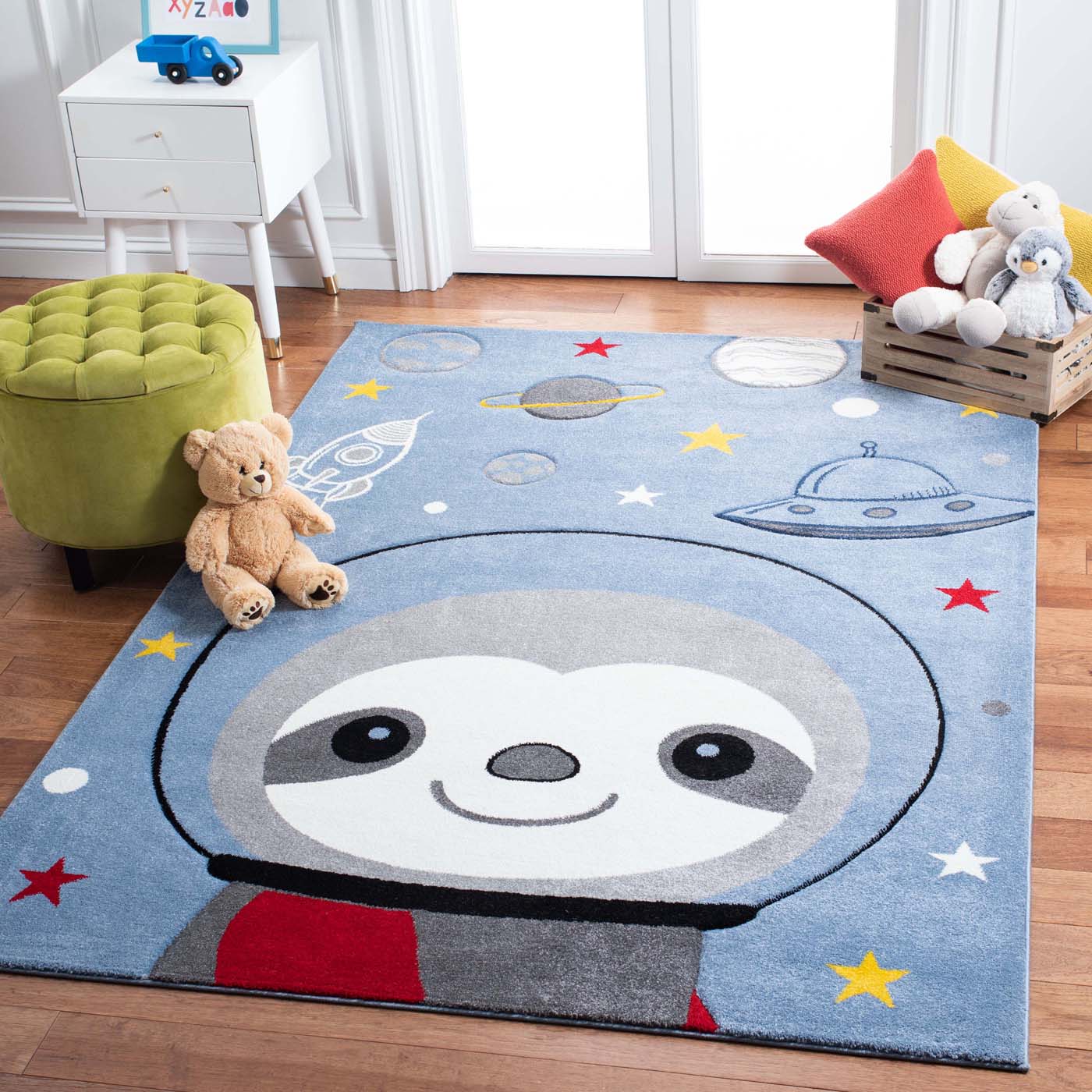 Safavieh Carousel Kids 140 Rug, CRK140 - Blue / Grey