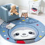 Safavieh Carousel Kids 140 Rug, CRK140 - Blue / Grey