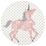Safavieh Carousel Kids 163 Rug, CRK163 - Ivory Grey / Pink