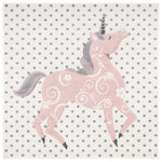 Safavieh Carousel Kids 163 Rug, CRK163 - Ivory Grey / Pink