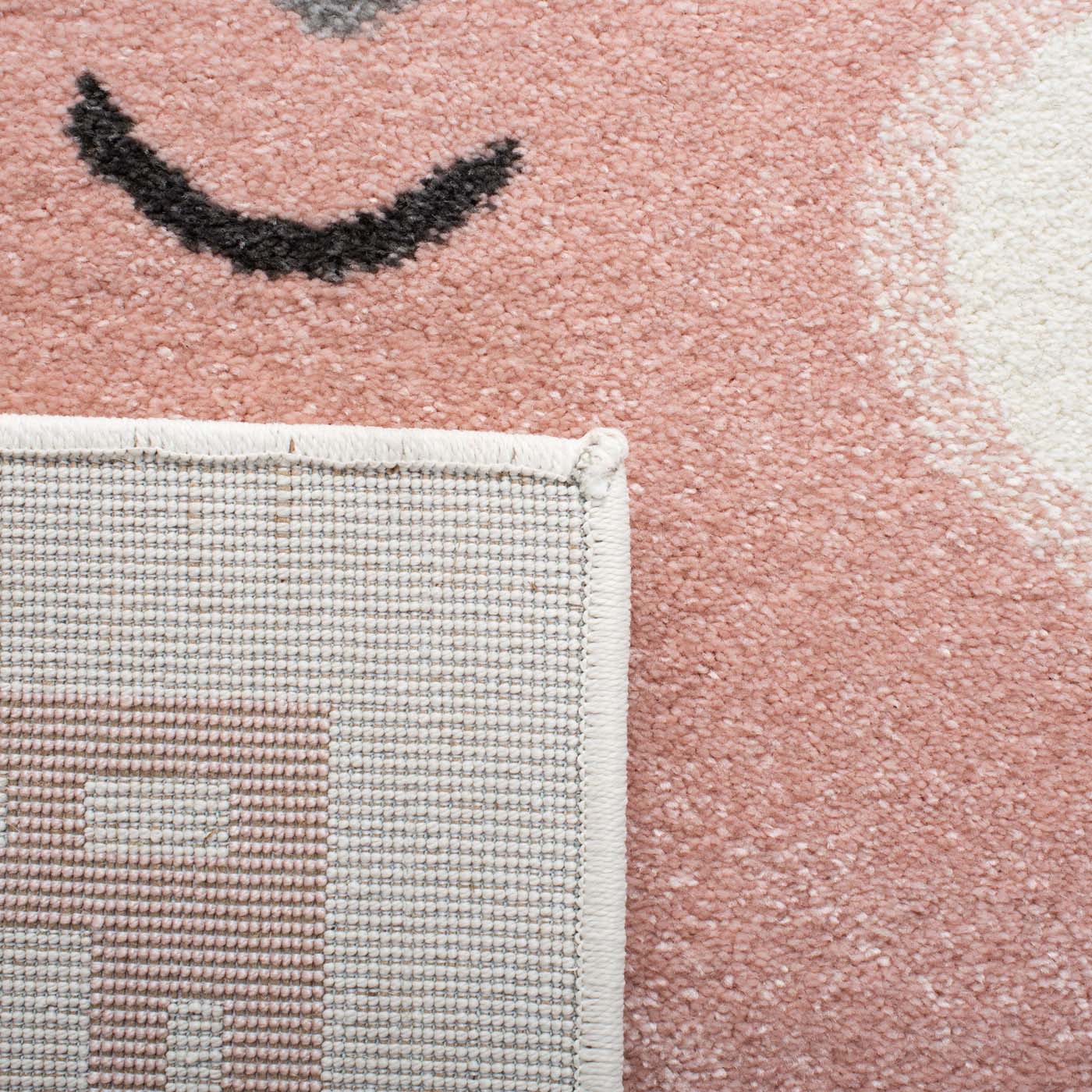 Safavieh Carousel Kids 166 Rug, CRK166 - Ivory / Pink