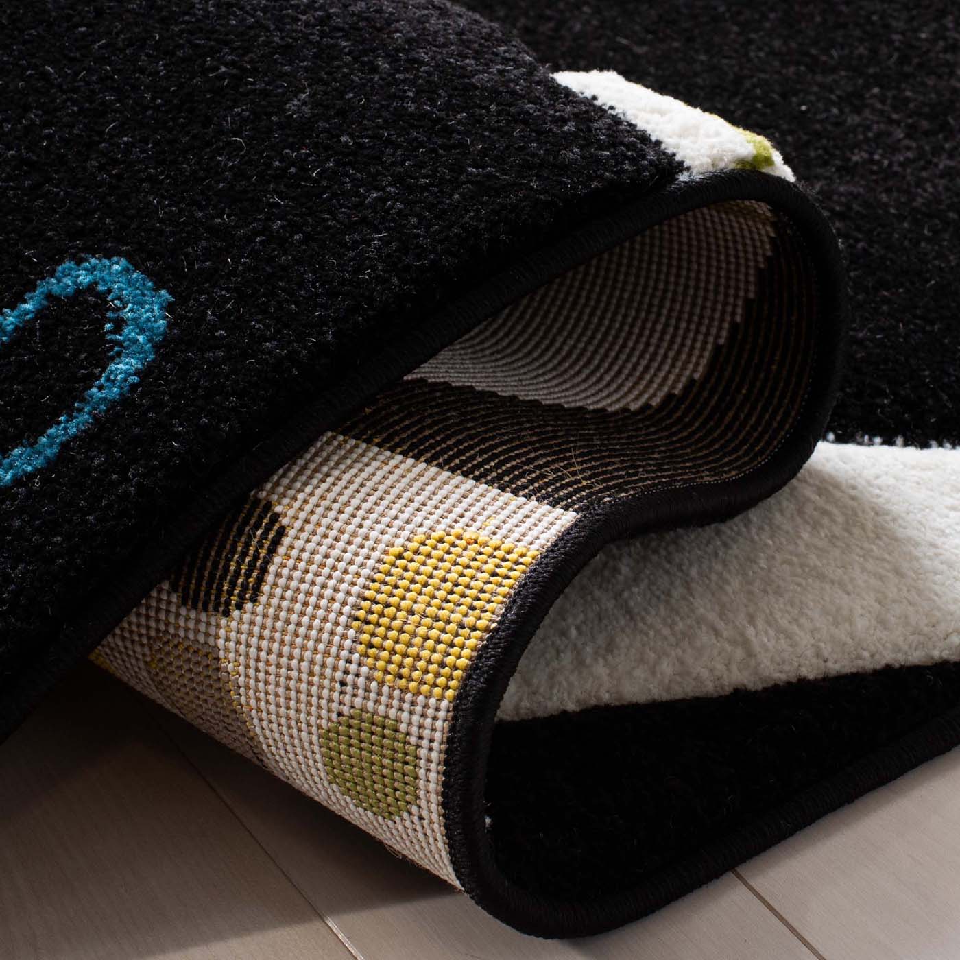 Safavieh Carousel Kids 167 Rug, CRK167 - Black / Ivory