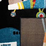 Safavieh Carousel Kids 167 Rug, CRK167 - Black / Ivory