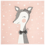 Safavieh Carousel Kids 100 191 Rug, CRK191 - Pink / Ivory