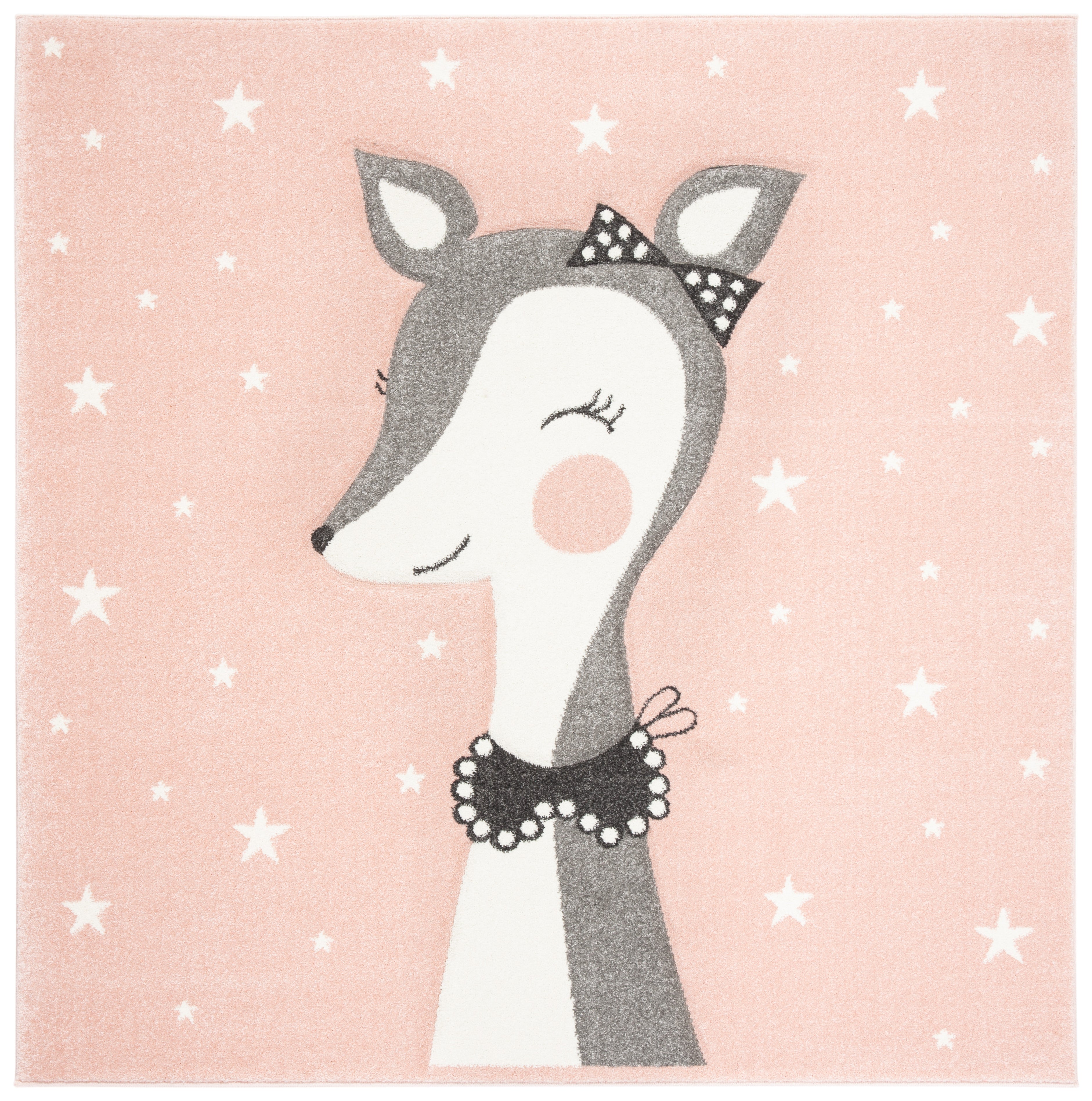 Safavieh Carousel Kids 100 191 Rug, CRK191 - Pink / Ivory