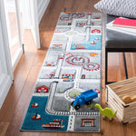 Safavieh Carousel Kids 192 Rug, CRK192 - Grey / Ivory