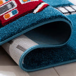 Safavieh Carousel Kids 192 Rug, CRK192 - Turquoise / Ivory