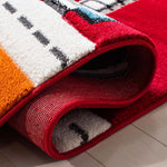 Safavieh Carousel Kids 192 Rug, CRK192 - Red / Ivory