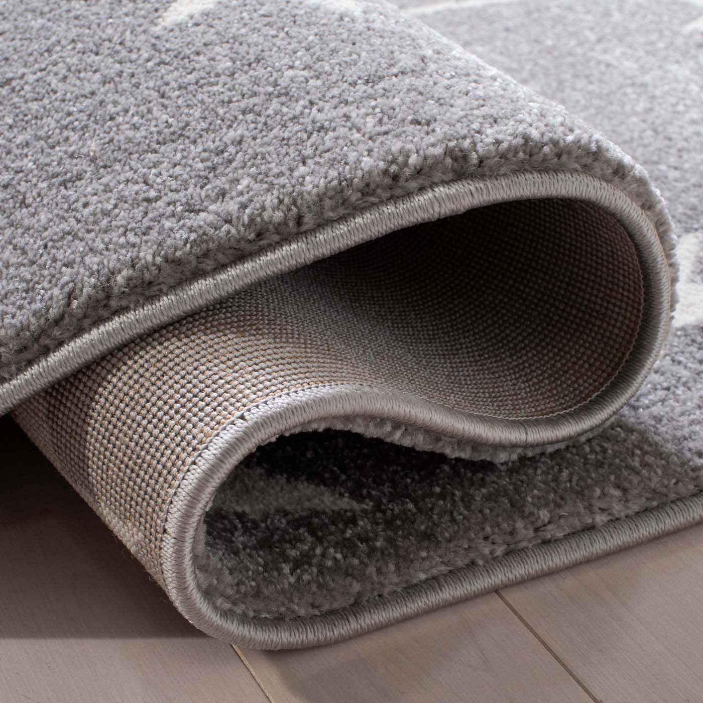 Safavieh Carousel Kids 195 Rug, CRK195 - Grey / Ivory