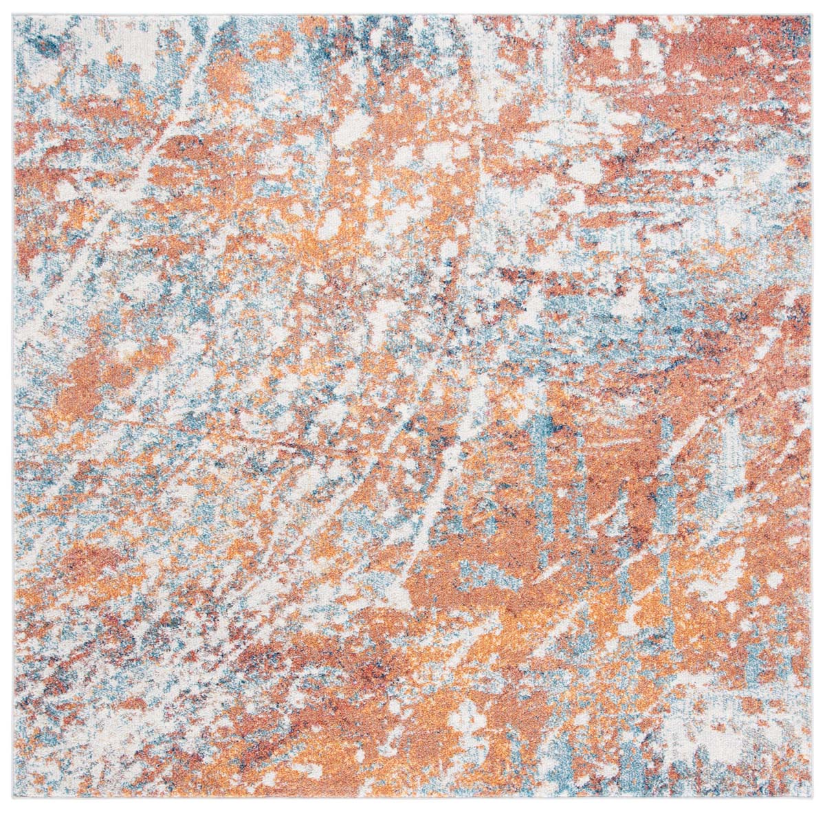 Safavieh Crystal 316 Rug, CRS316 - Ivory / Rust