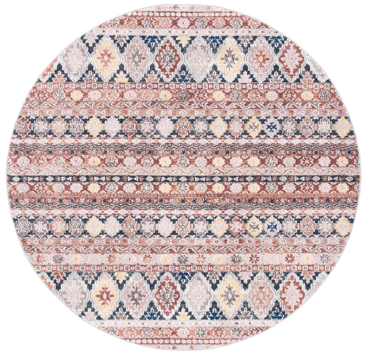Safavieh Crystal 323 Rug, CRS323 - Rust / Ivory