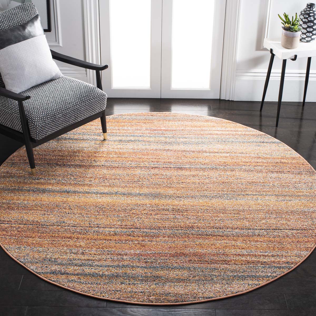 Safavieh Crystal 331 Rug, CRS331 - Rust / Blue