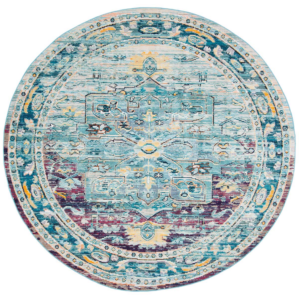 Safavieh Crystal 503 Rug, CRS503 - Teal / Purple