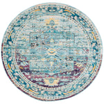 Safavieh Crystal 503 Rug, CRS503 - Teal / Purple