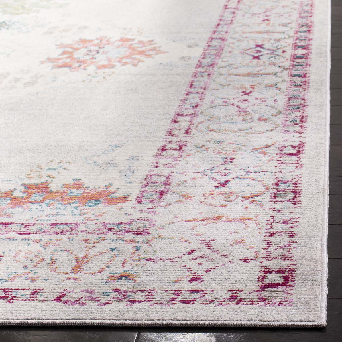 Safavieh Crystal 522 Rug, CRS522 - Cream / Grey