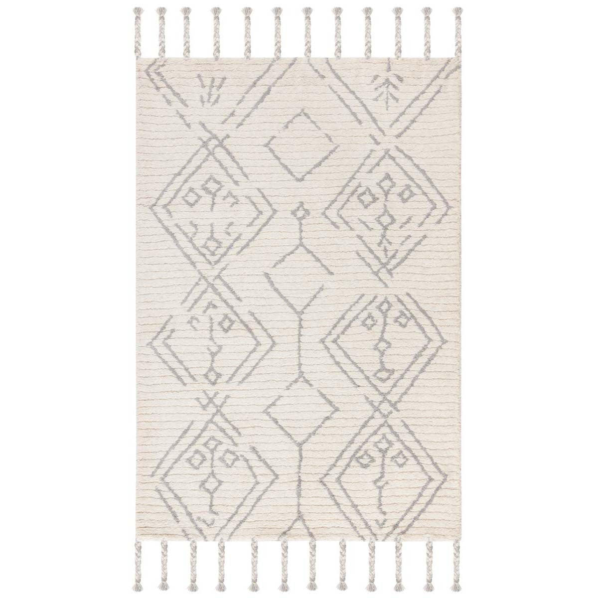 Safavieh Casablanca 201 Rug, CSB201 - Ivory / Silver