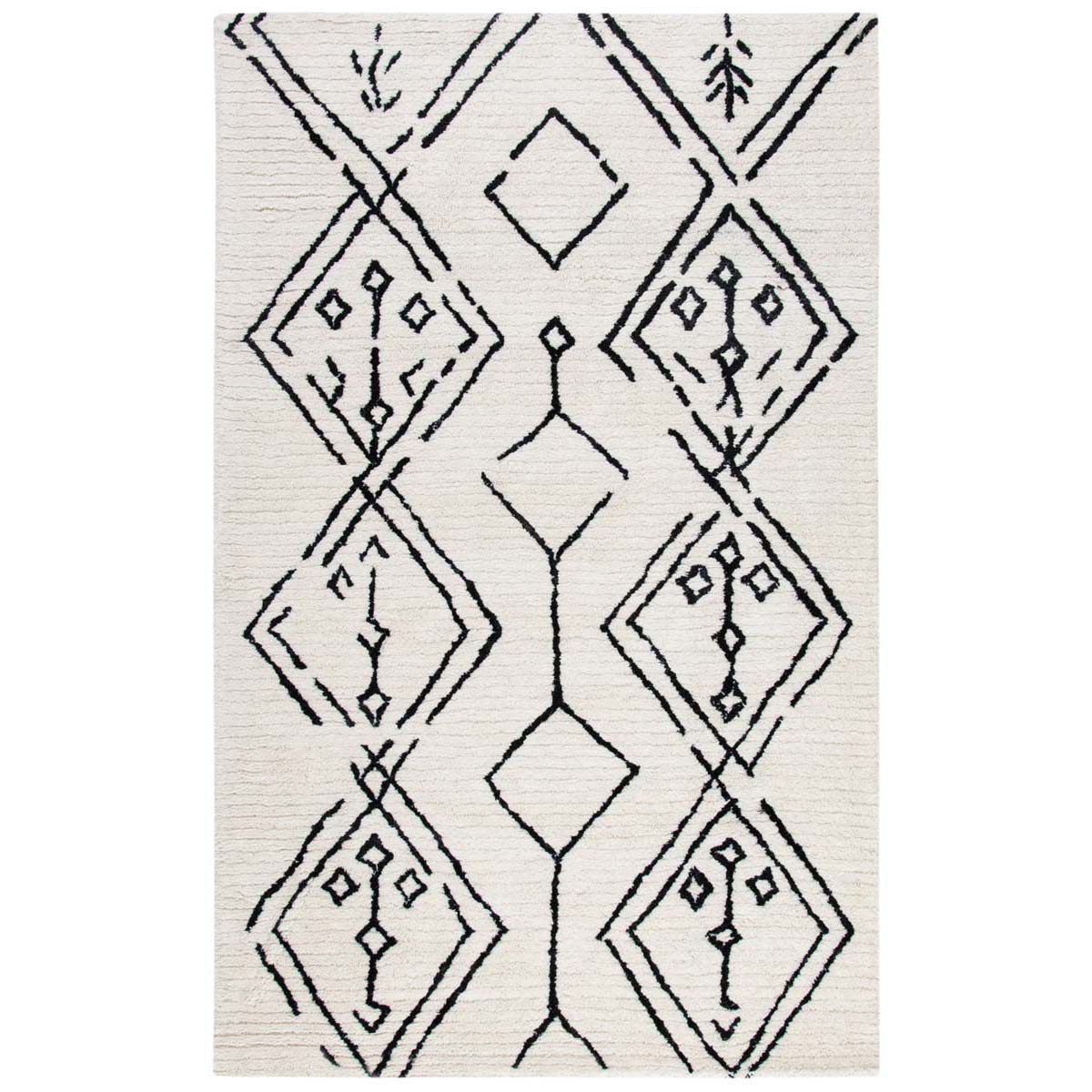 Safavieh Casablanca 201 Rug, CSB201 - Ivory / Black