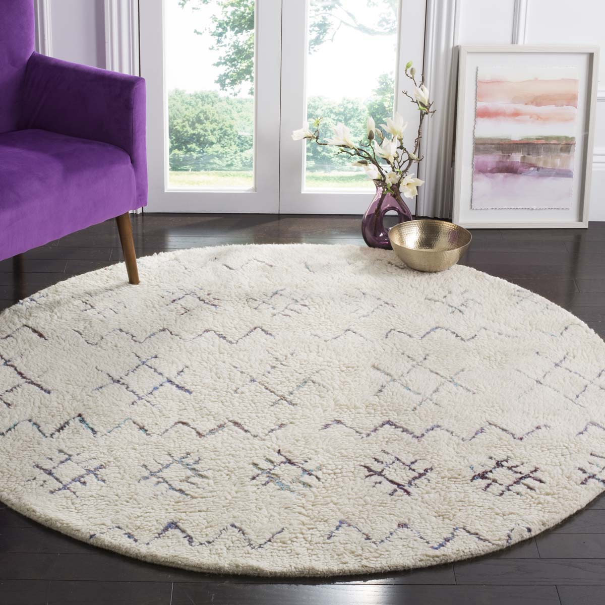 Safavieh Casablanca 213 Rug, CSB213 - Ivory / Multi