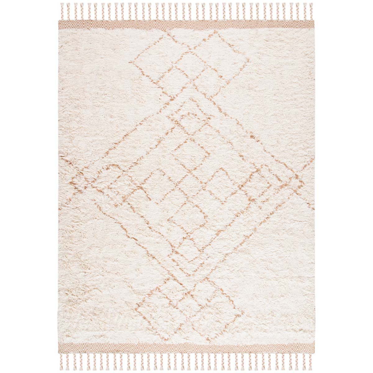 Safavieh Casablanca 257 Rug, CSB257 - Rust / Ivory