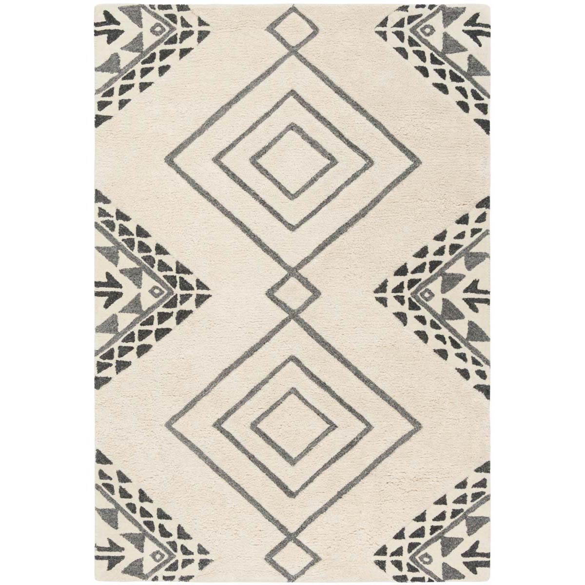 Safavieh Casablanca 301 Rug, CSB301 - Ivory / Grey