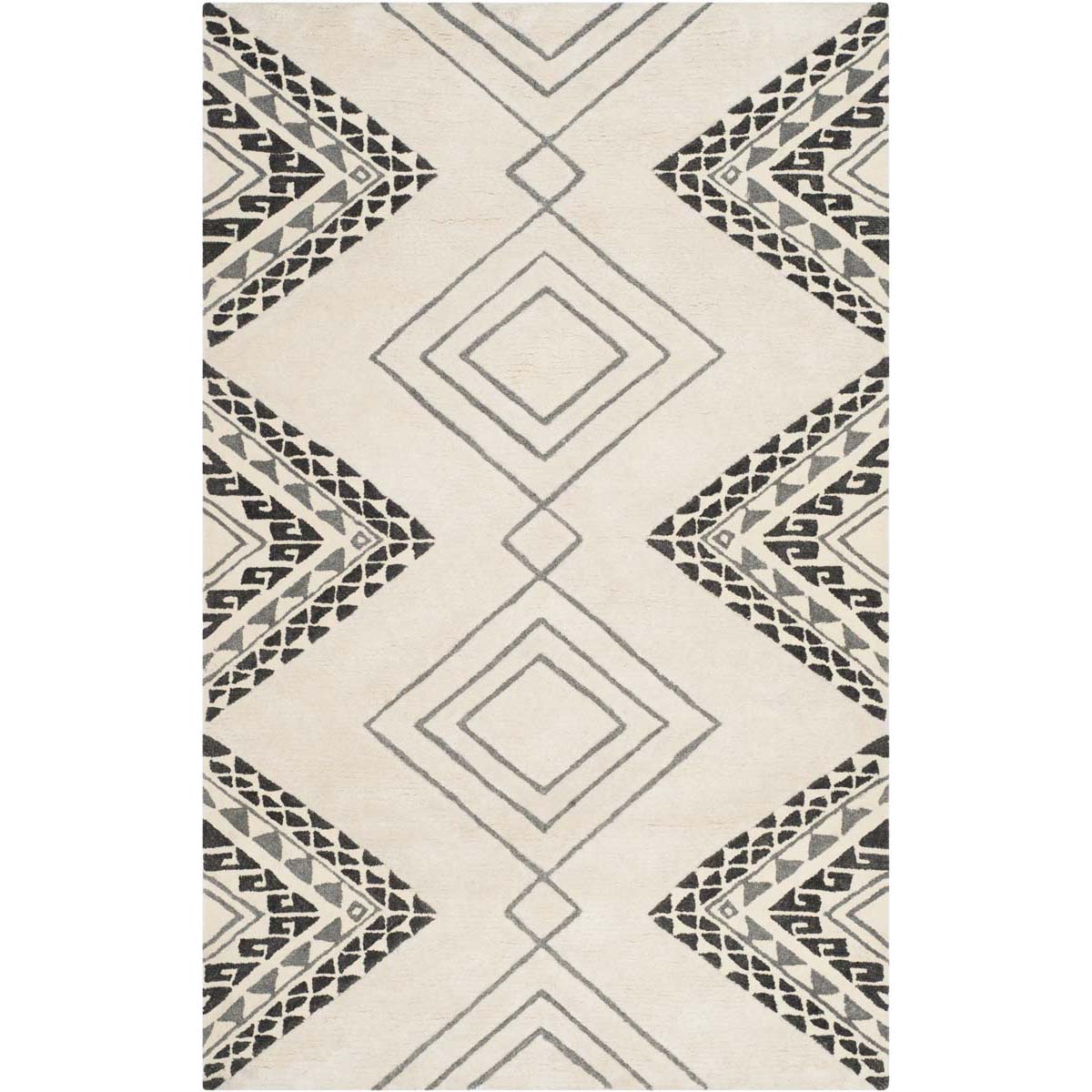 Safavieh Casablanca 301 Rug, CSB301 - Ivory / Grey