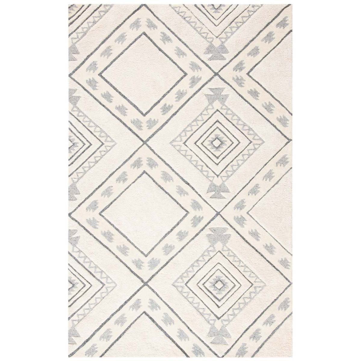 Safavieh Casablanca 302 Rug, CSB302 - Ivory / Grey