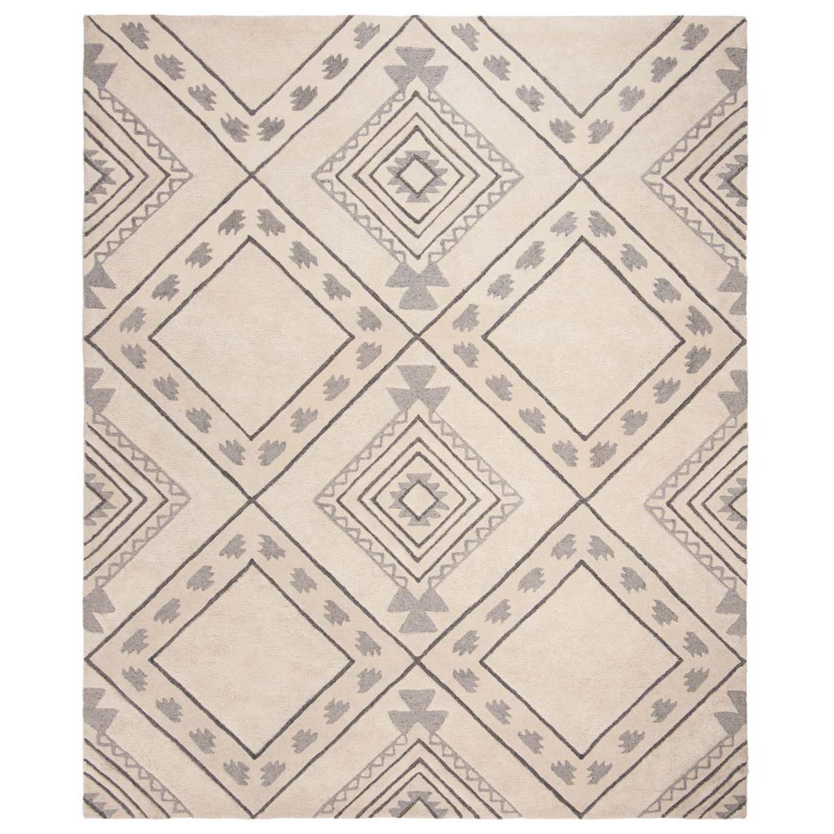 Safavieh Casablanca 302 Rug, CSB302 - Ivory / Grey