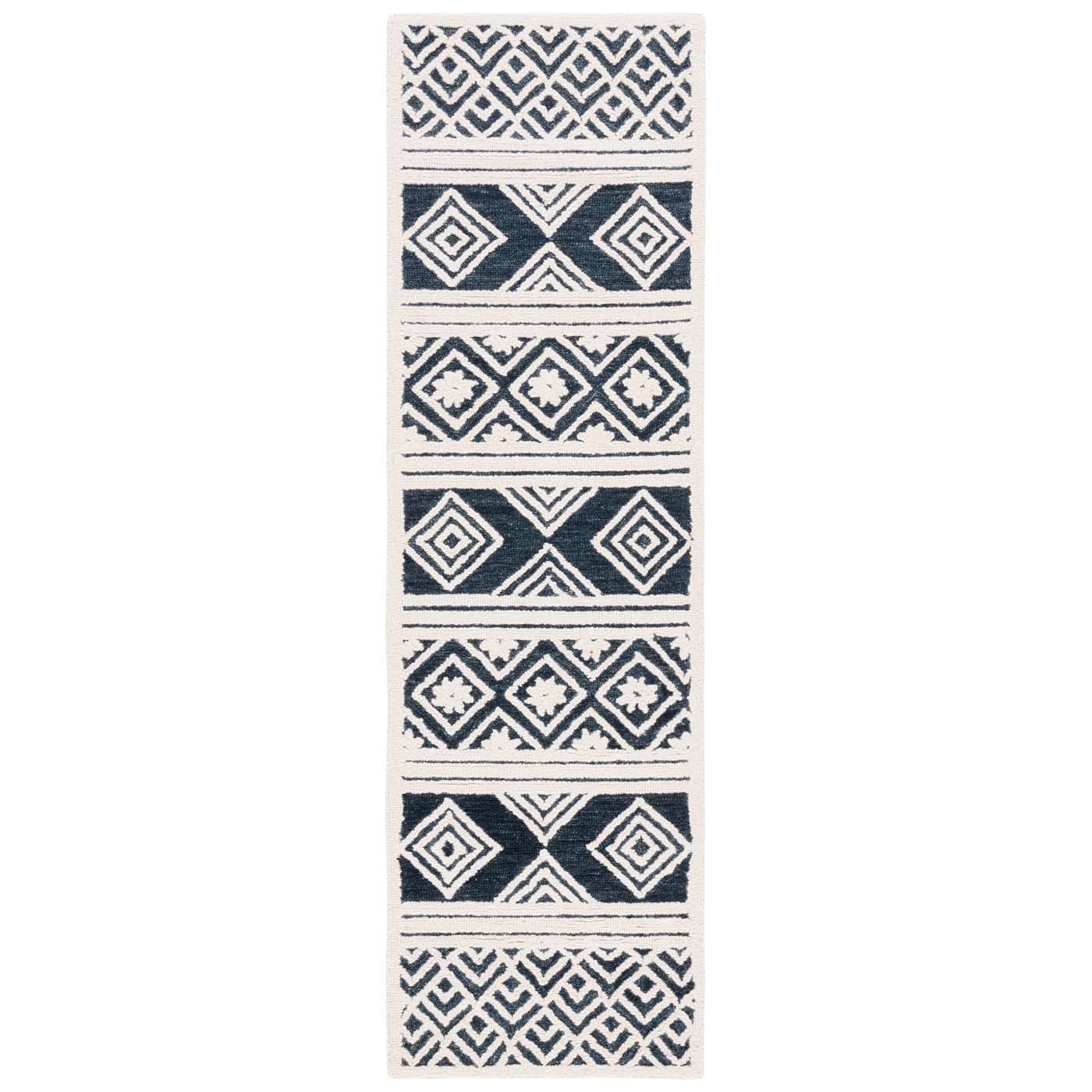 Safavieh Casablanca 377 Rug, CSB377 - Ivory / Navy