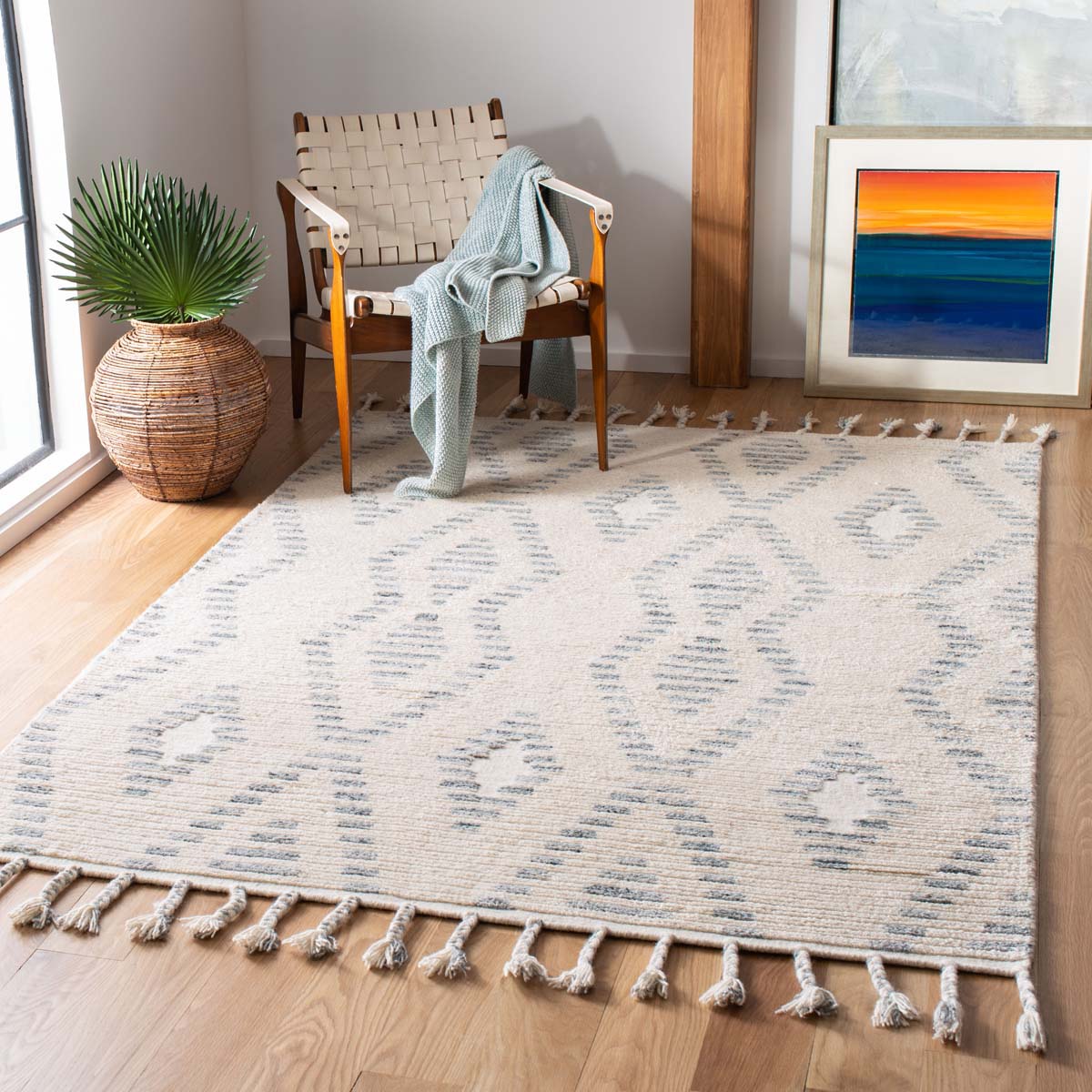 Safavieh Casablanca 406 Rug, CSB406 - Grey / Ivory