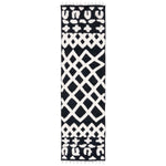 Safavieh Casablanca 524 Rug, CSB524 - Black / Ivory