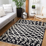 Safavieh Casablanca 524 Rug, CSB524 - Black / Ivory
