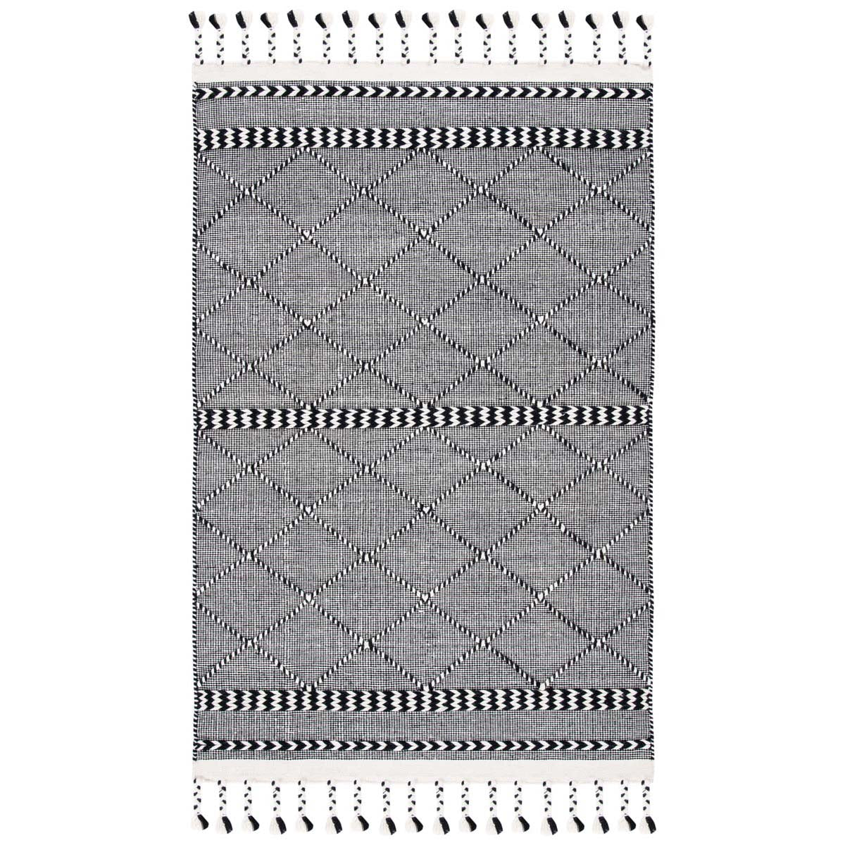 Safavieh Casablanca 575 Rug, CSB575 - Black / Ivory