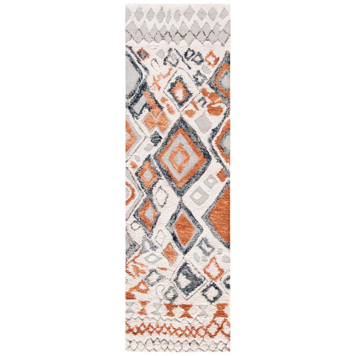 Safavieh Casablanca Shag 618 Rug, CSB618 - Ivory / Brown