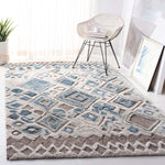 Safavieh Casablanca Shag 618 Rug, CSB618 - Beige / Navy