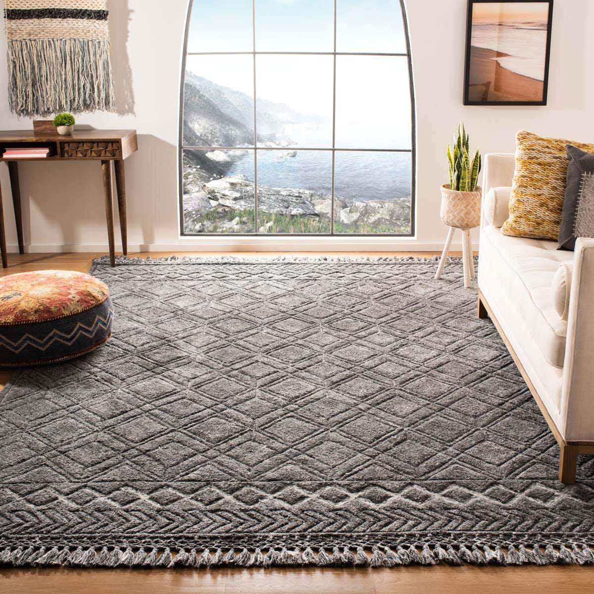 Safavieh Casablanca 664 Rug, CSB664 - Charcoal