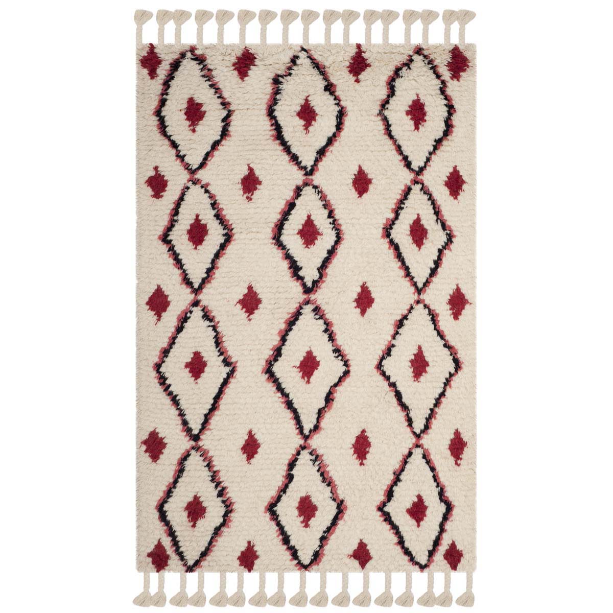 Safavieh Casablanca 727 Rug, CSB727 - Ivory / Fuchsia