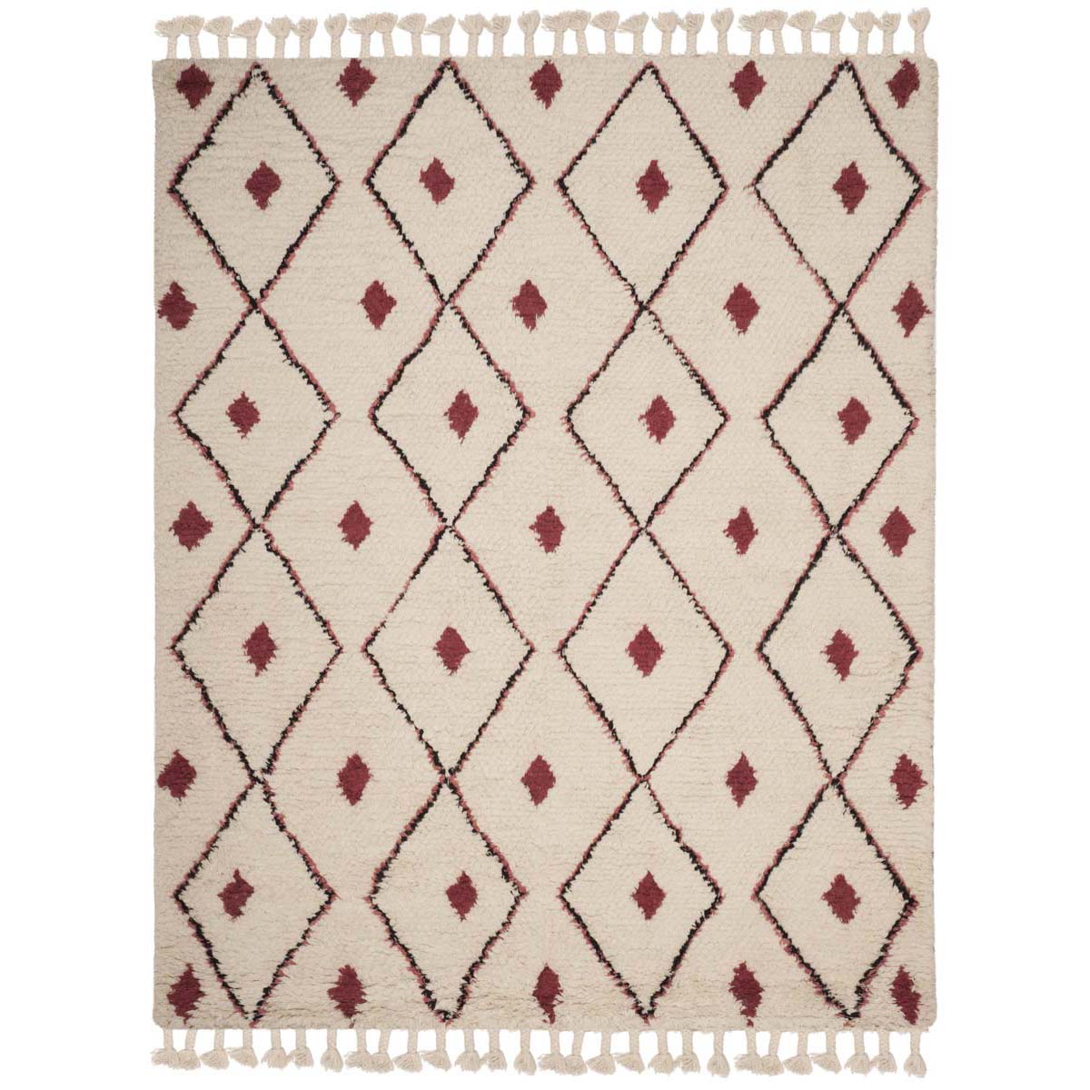 Safavieh Casablanca 727 Rug, CSB727 - Ivory / Fuchsia
